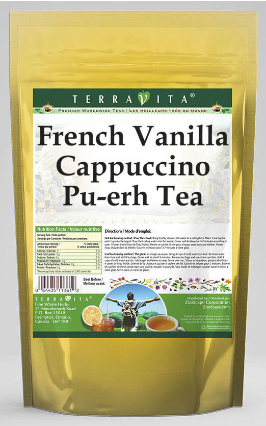 French Vanilla Cappuccino Pu-erh Tea