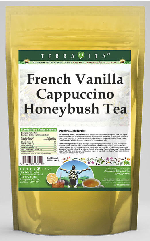 French Vanilla Cappuccino Honeybush Tea