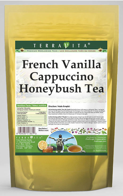 French Vanilla Cappuccino Honeybush Tea