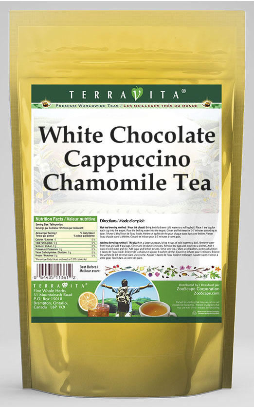 White Chocolate Cappuccino Chamomile Tea