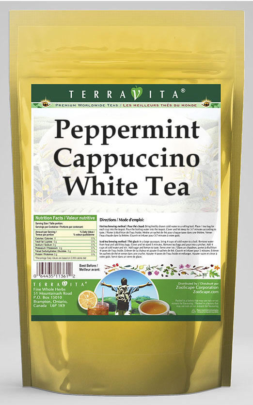 Peppermint Cappuccino White Tea