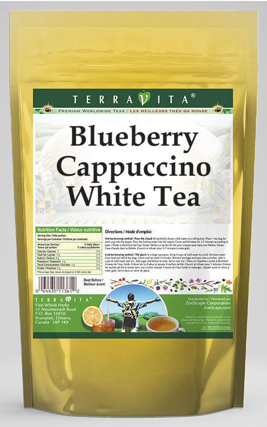 Blueberry Cappuccino White Tea