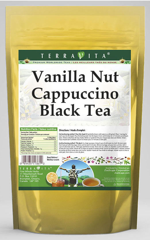 Vanilla Nut Cappuccino Black Tea