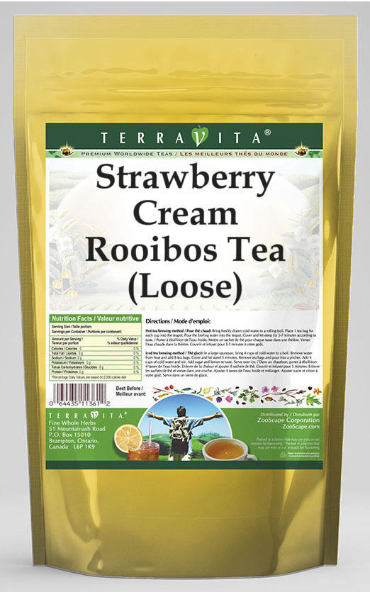 Strawberry Cream Rooibos Tea (Loose)