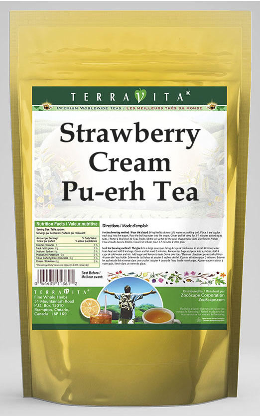 Strawberry Cream Pu-erh Tea