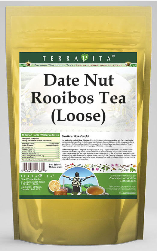 Date Nut Rooibos Tea (Loose)