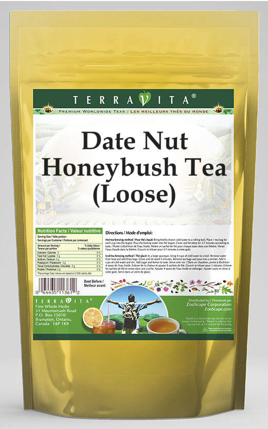 Date Nut Honeybush Tea (Loose)