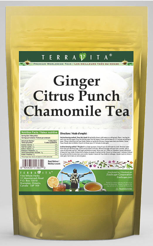 Ginger Citrus Punch Chamomile Tea