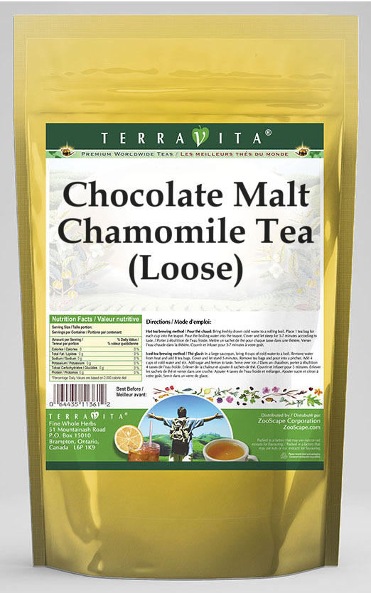 Chocolate Malt Chamomile Tea (Loose)