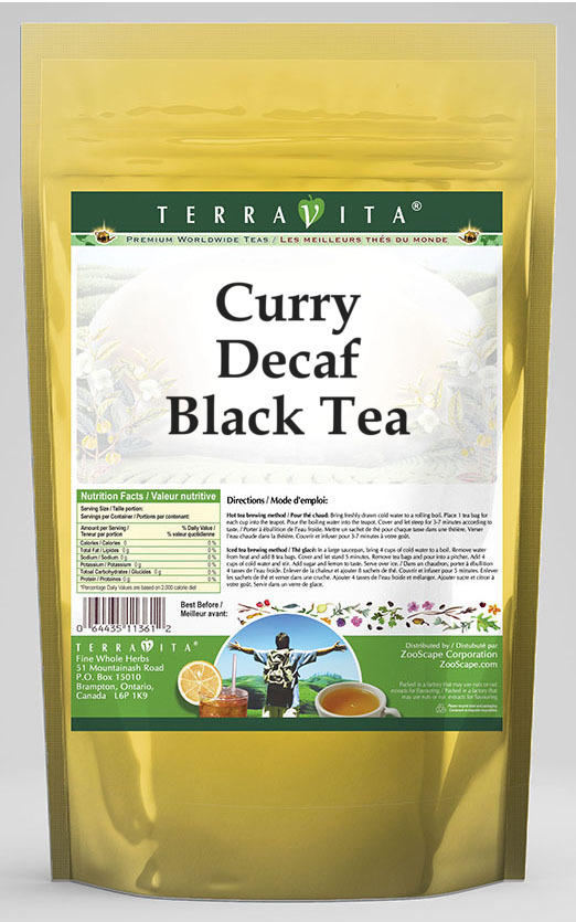 Curry Decaf Black Tea