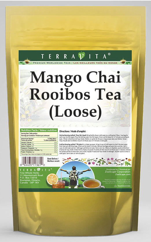 Mango Chai Rooibos Tea (Loose)