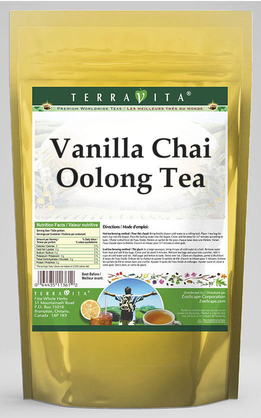 Vanilla Chai Oolong Tea