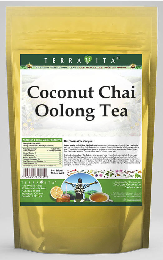 Coconut Chai Oolong Tea