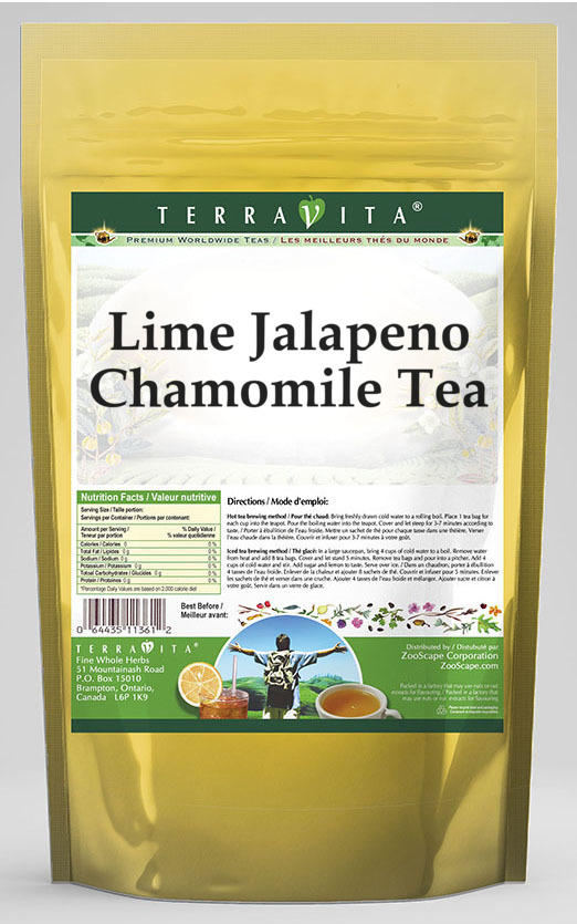 Lime Jalapeno Chamomile Tea