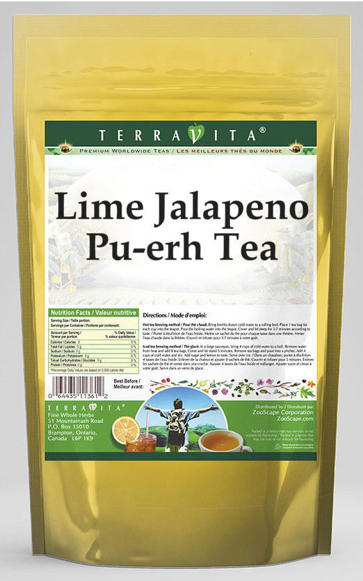 Lime Jalapeno Pu-erh Tea