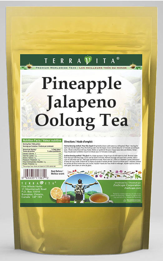 Pineapple Jalapeno Oolong Tea