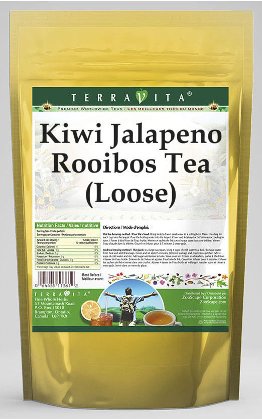 Kiwi Jalapeno Rooibos Tea (Loose)