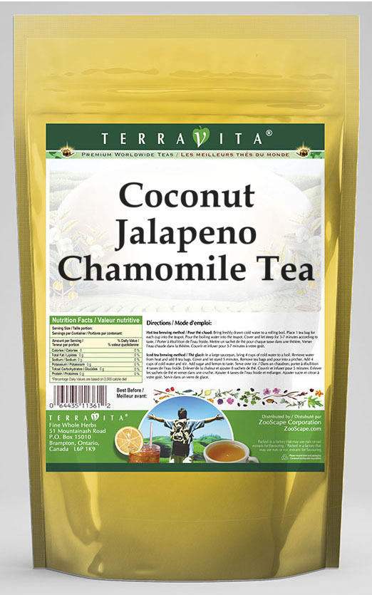 Coconut Jalapeno Chamomile Tea