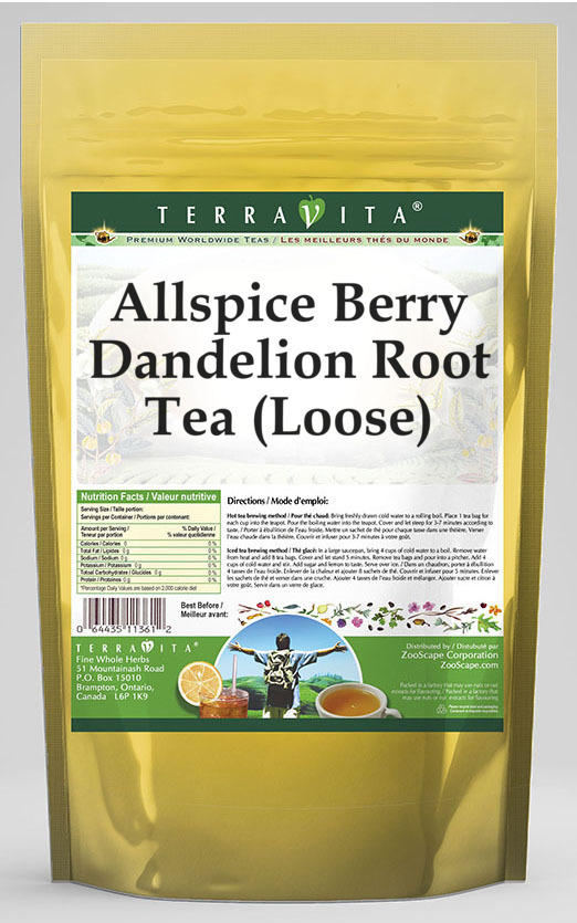 Allspice Berry Dandelion Root Tea (Loose)