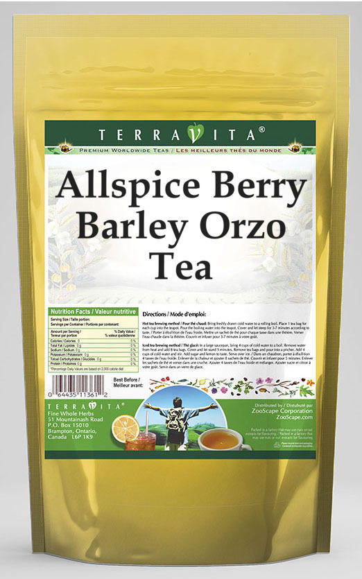 Allspice Berry Barley Orzo Tea