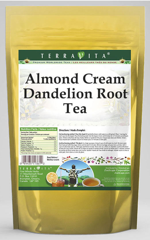 Almond Cream Dandelion Root Tea