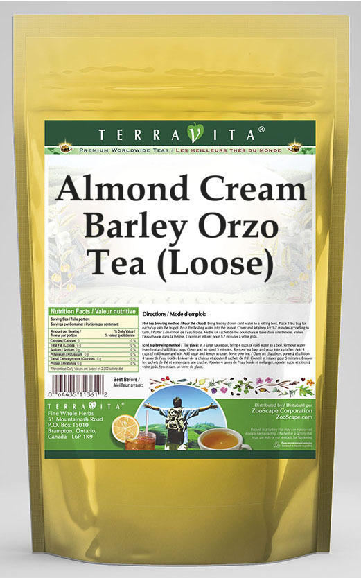 Almond Cream Barley Orzo Tea (Loose)