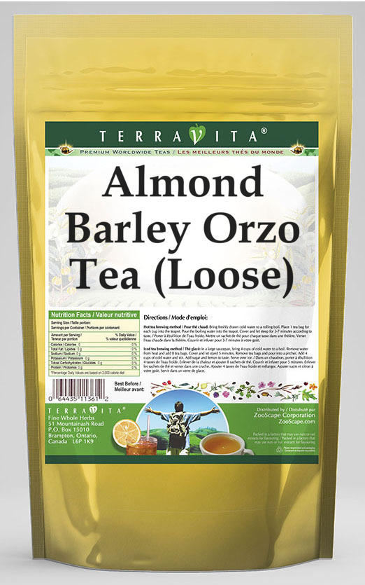 Almond Barley Orzo Tea (Loose)