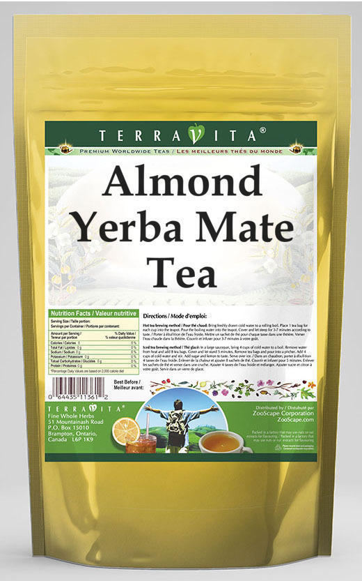 Almond Yerba Mate Tea