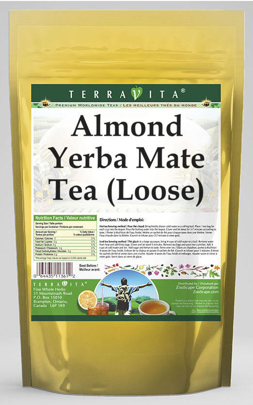 Almond Yerba Mate Tea (Loose)