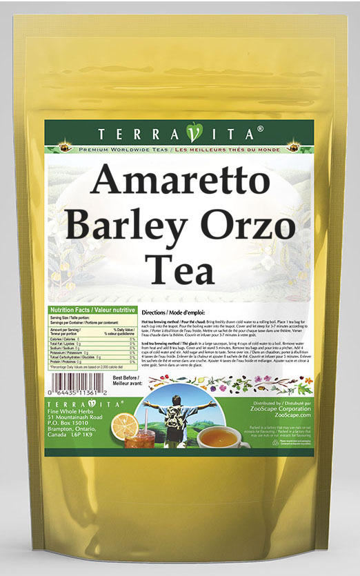 Amaretto Barley Orzo Tea