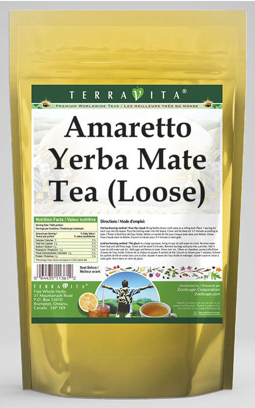 Amaretto Yerba Mate Tea (Loose)