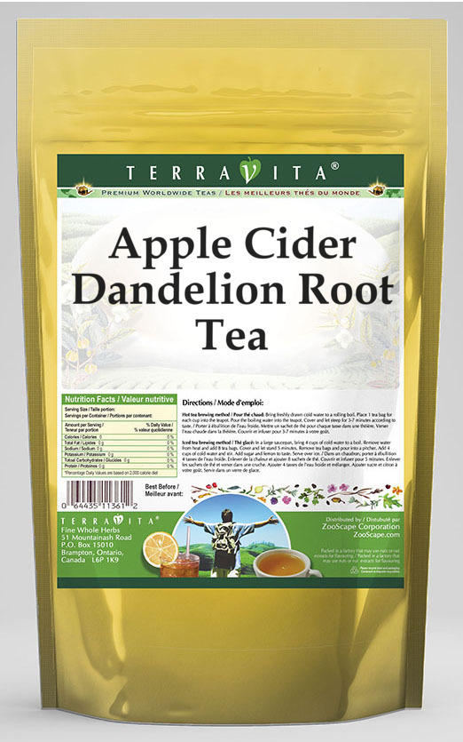 Apple Cider Dandelion Root Tea