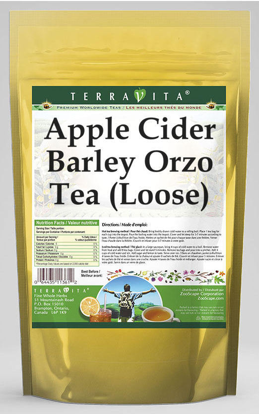 Apple Cider Barley Orzo Tea (Loose)
