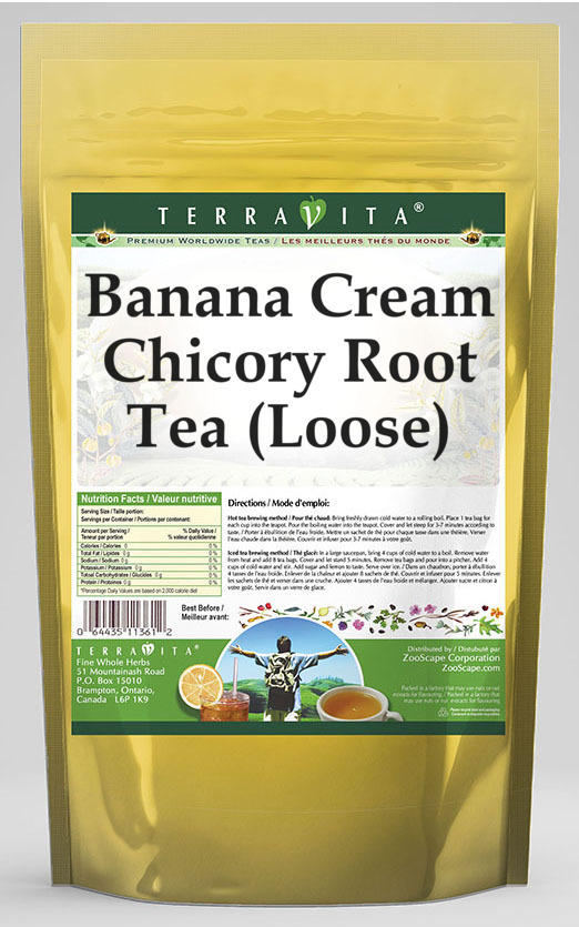 Banana Cream Chicory Root Tea (Loose)