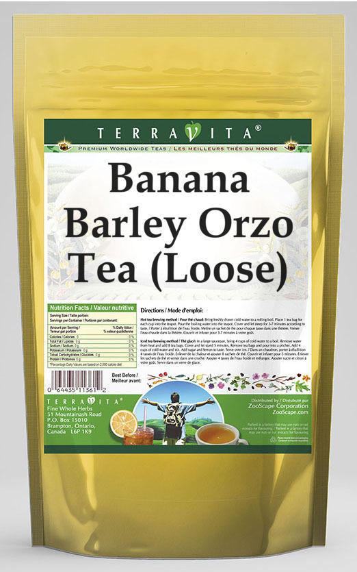 Banana Barley Orzo Tea (Loose)