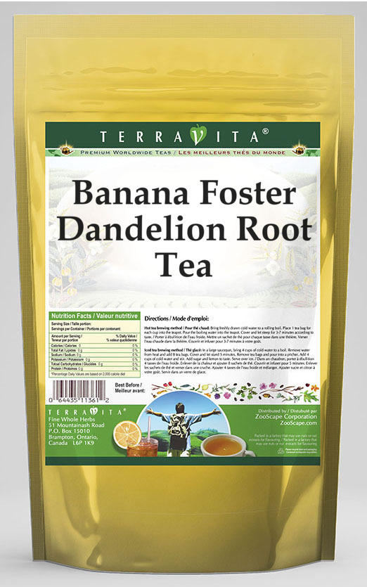 Banana Foster Dandelion Root Tea