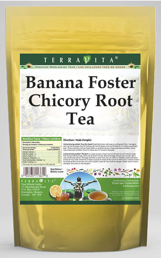 Banana Foster Chicory Root Tea