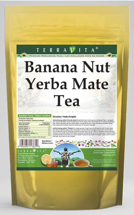 Banana Nut Yerba Mate Tea