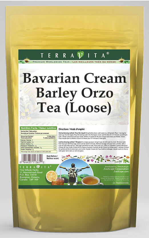 Bavarian Cream Barley Orzo Tea (Loose)