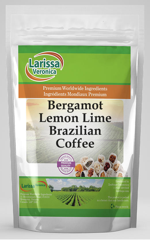 Bergamot Lemon Lime Brazilian Coffee
