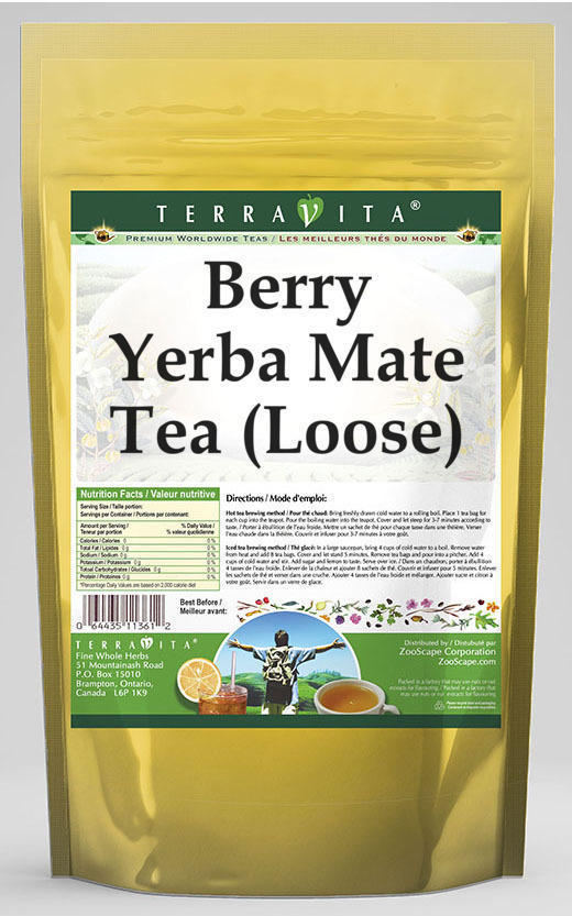 Berry Yerba Mate Tea (Loose)