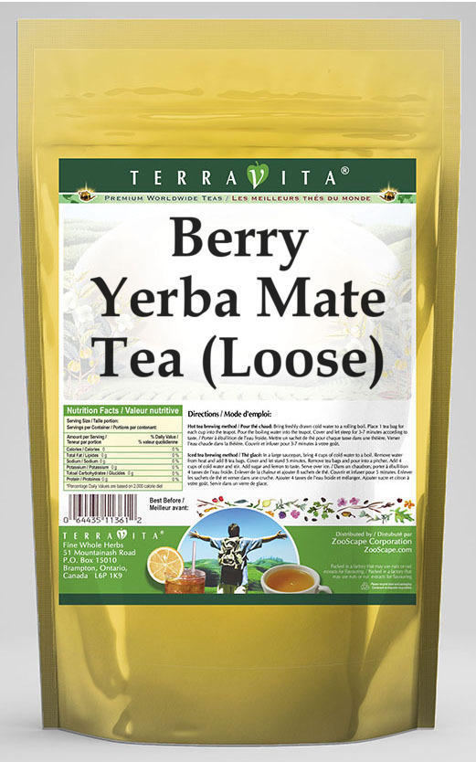 Berry Yerba Mate Tea (Loose)