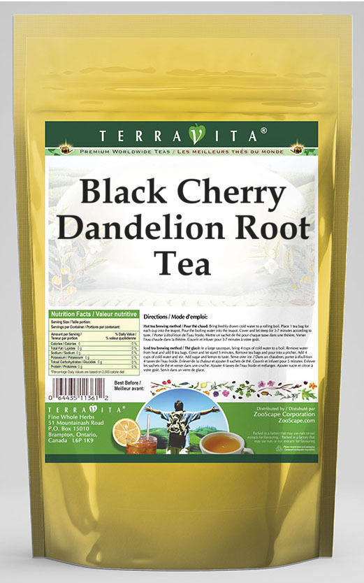 Black Cherry Dandelion Root Tea