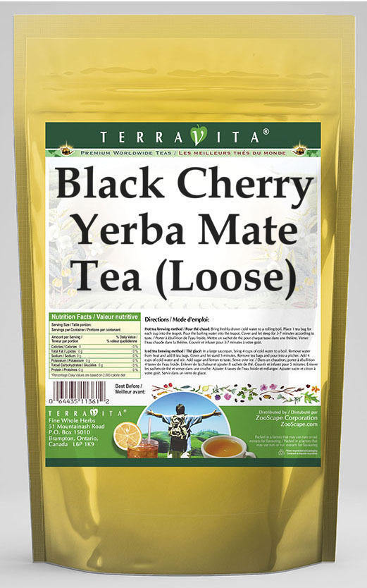 Black Cherry Yerba Mate Tea (Loose)