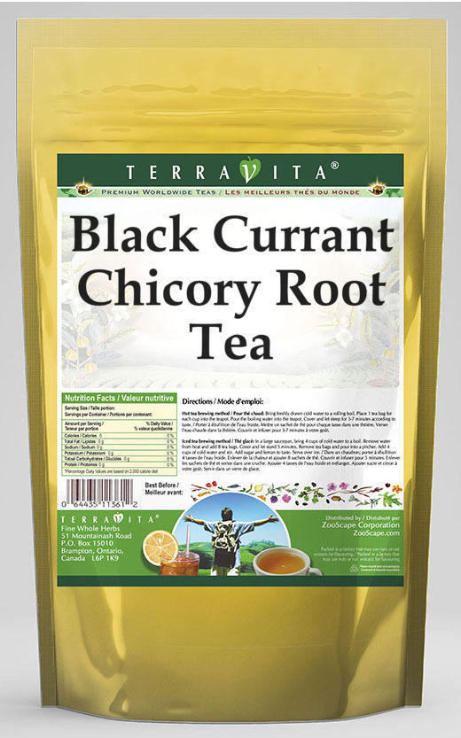 Black Currant Chicory Root Tea