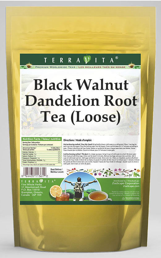 Black Walnut Dandelion Root Tea (Loose)