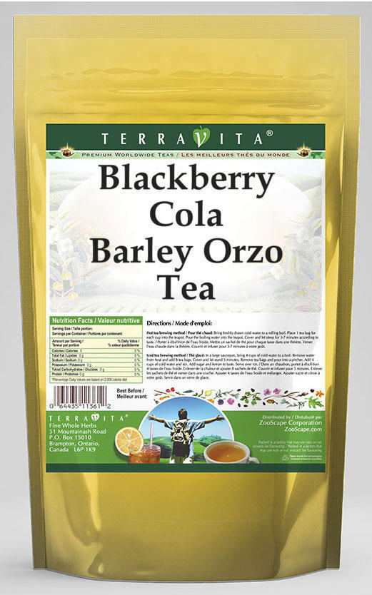 Blackberry Cola Barley Orzo Tea