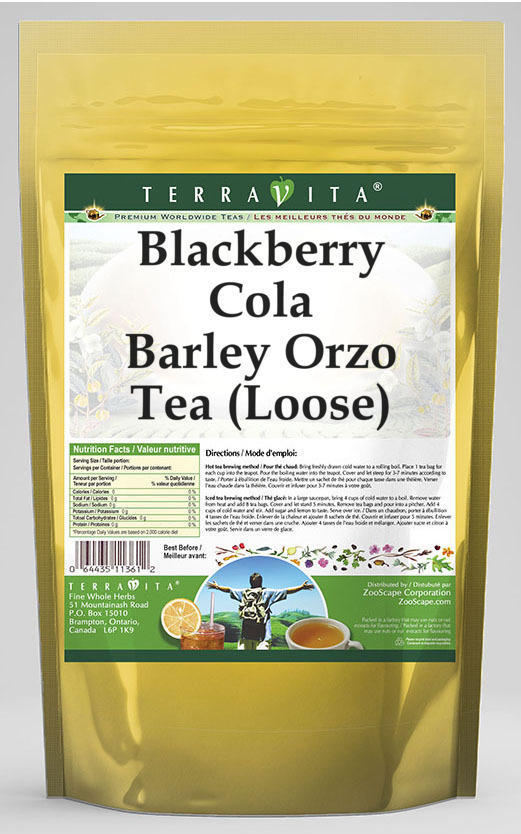 Blackberry Cola Barley Orzo Tea (Loose)