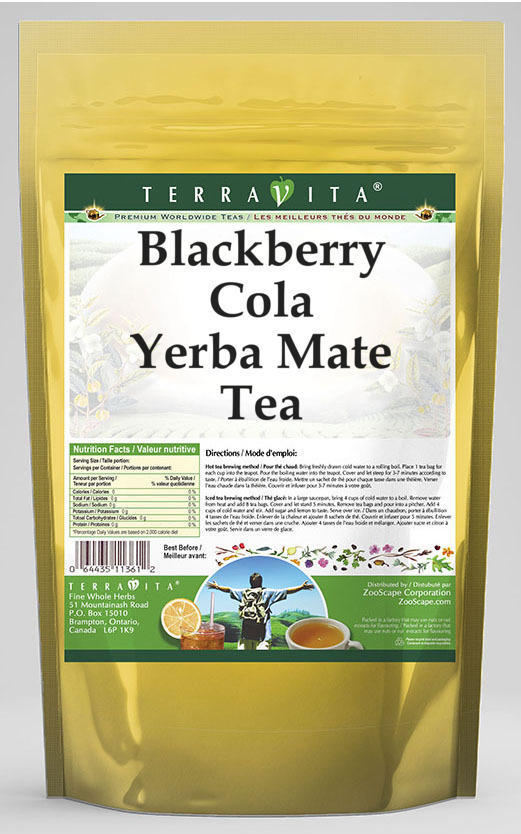 Blackberry Cola Yerba Mate Tea