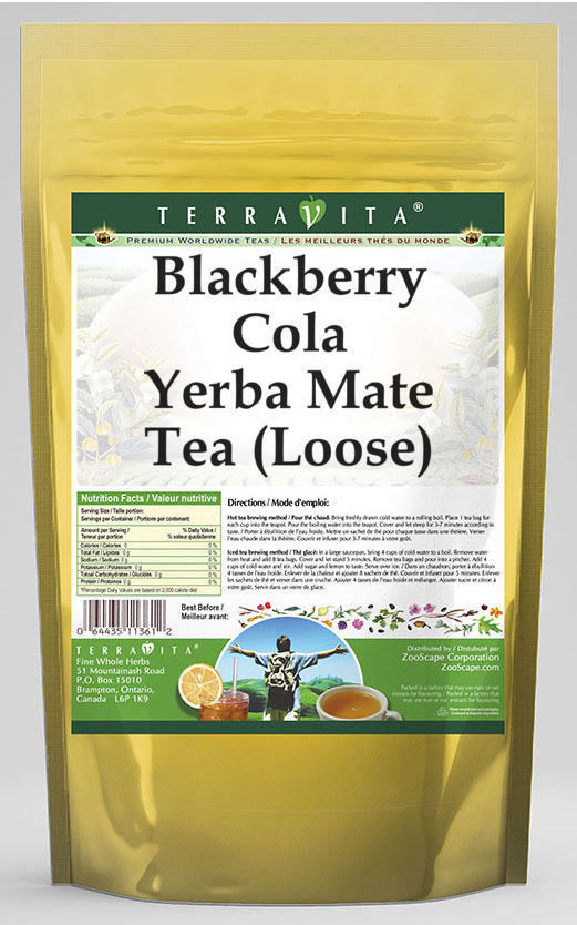 Blackberry Cola Yerba Mate Tea (Loose)